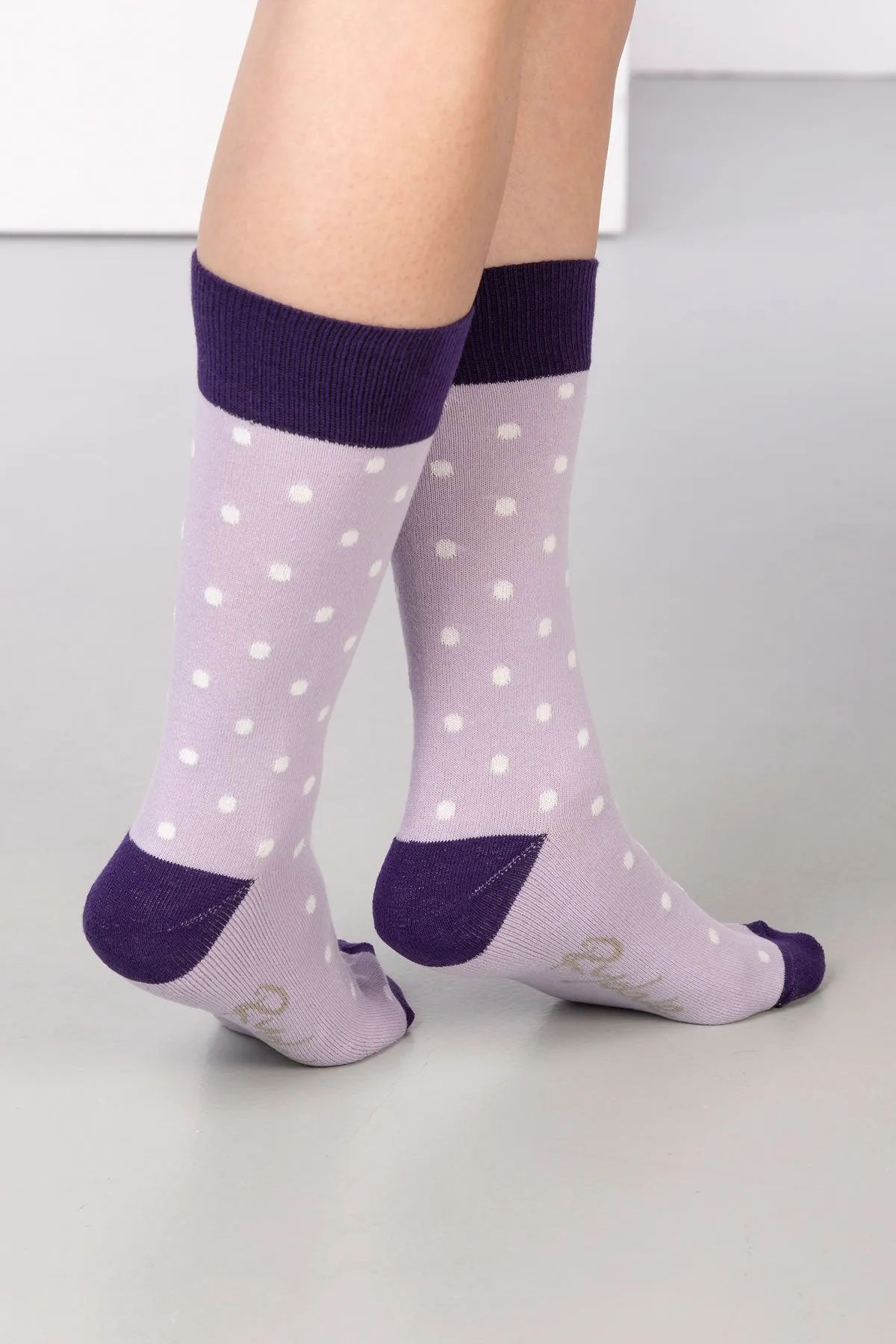 Ladies Polka Dot Ankle Socks