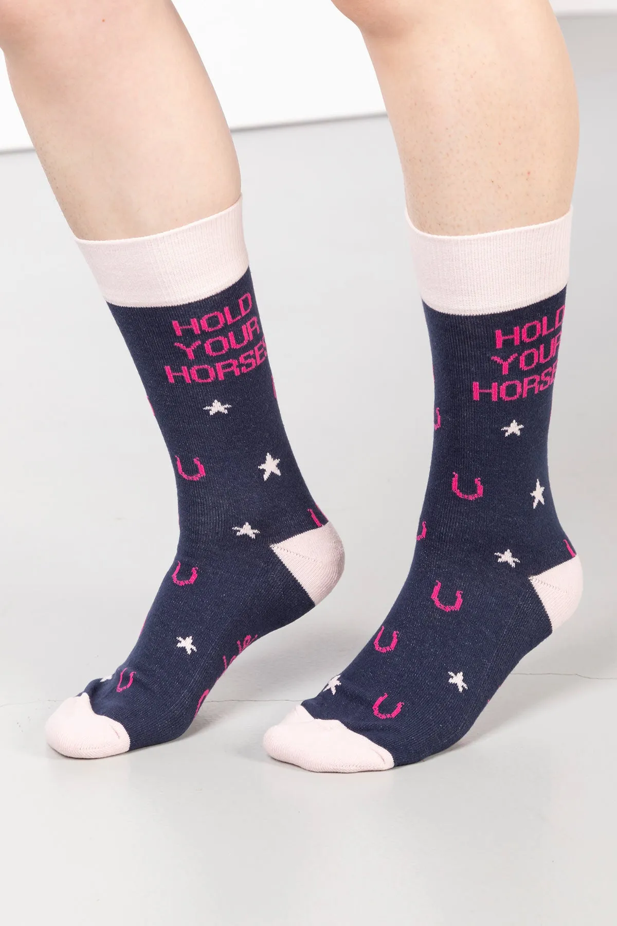 Ladies Slogan Ankle Socks