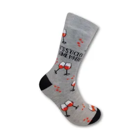 Ladies/Gents Cotton Rich Socks Uni-Sex Urban Eccentric Novelty Its 5 O'Clock Somewhere