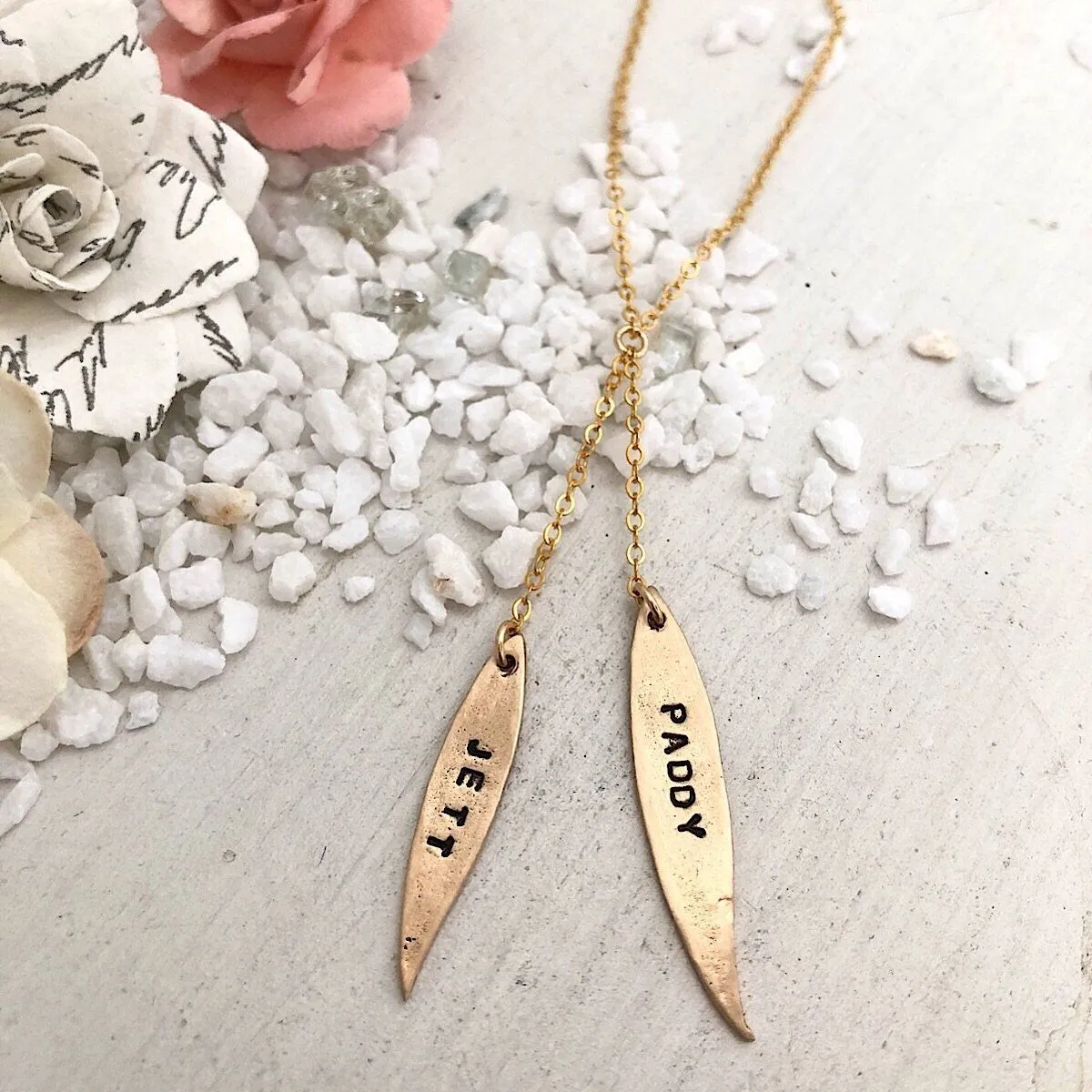 Lariat Personalized Necklace