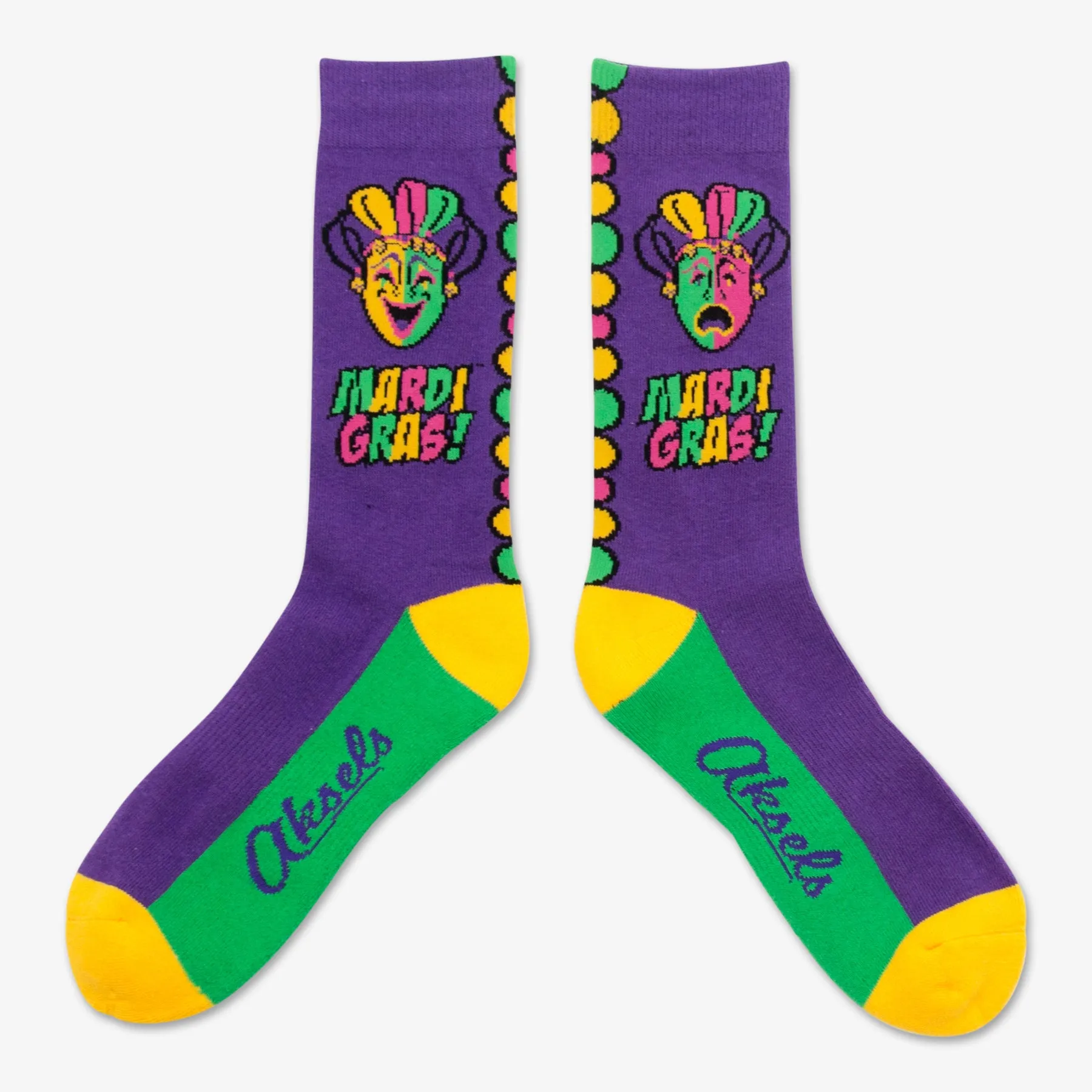 Mardi Gras Socks