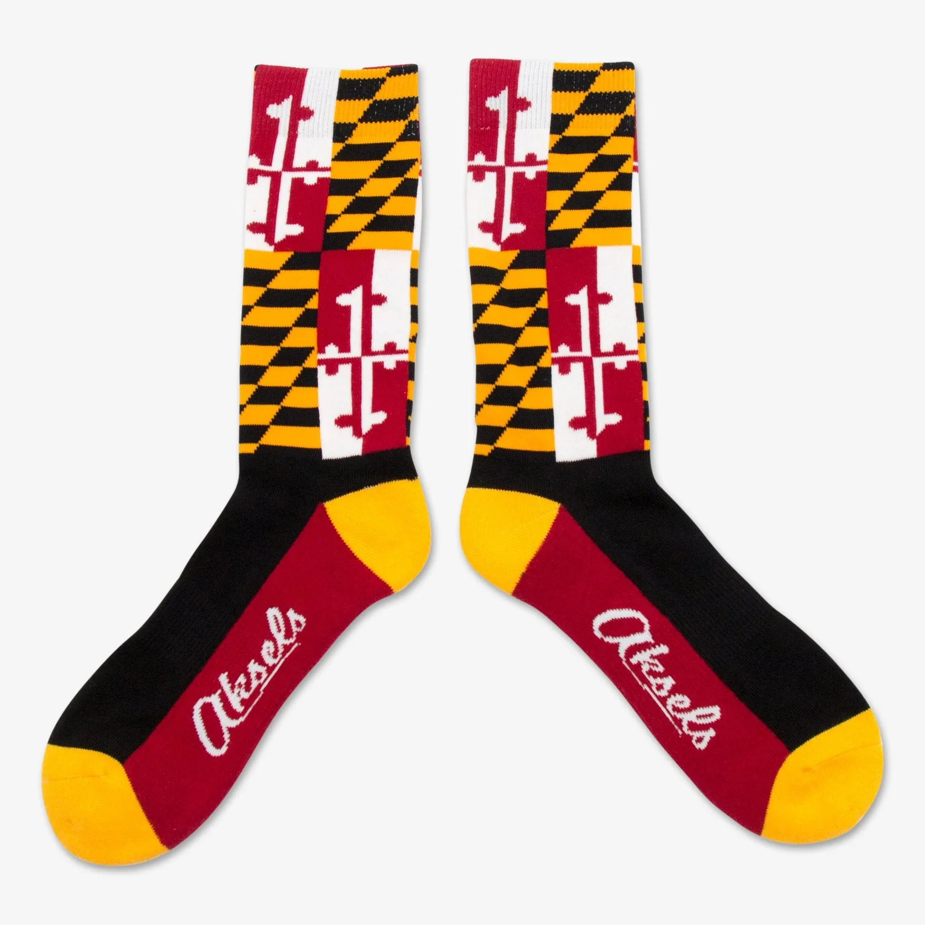 Maryland Flag Socks