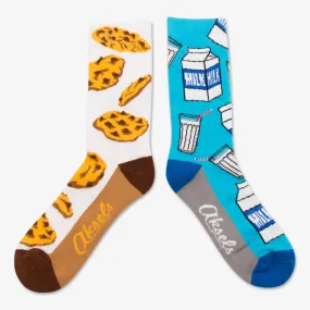 Milk & Cookies Men's & Women's Crew Socks