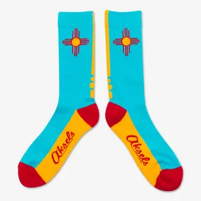 New Mexico Flag Socks