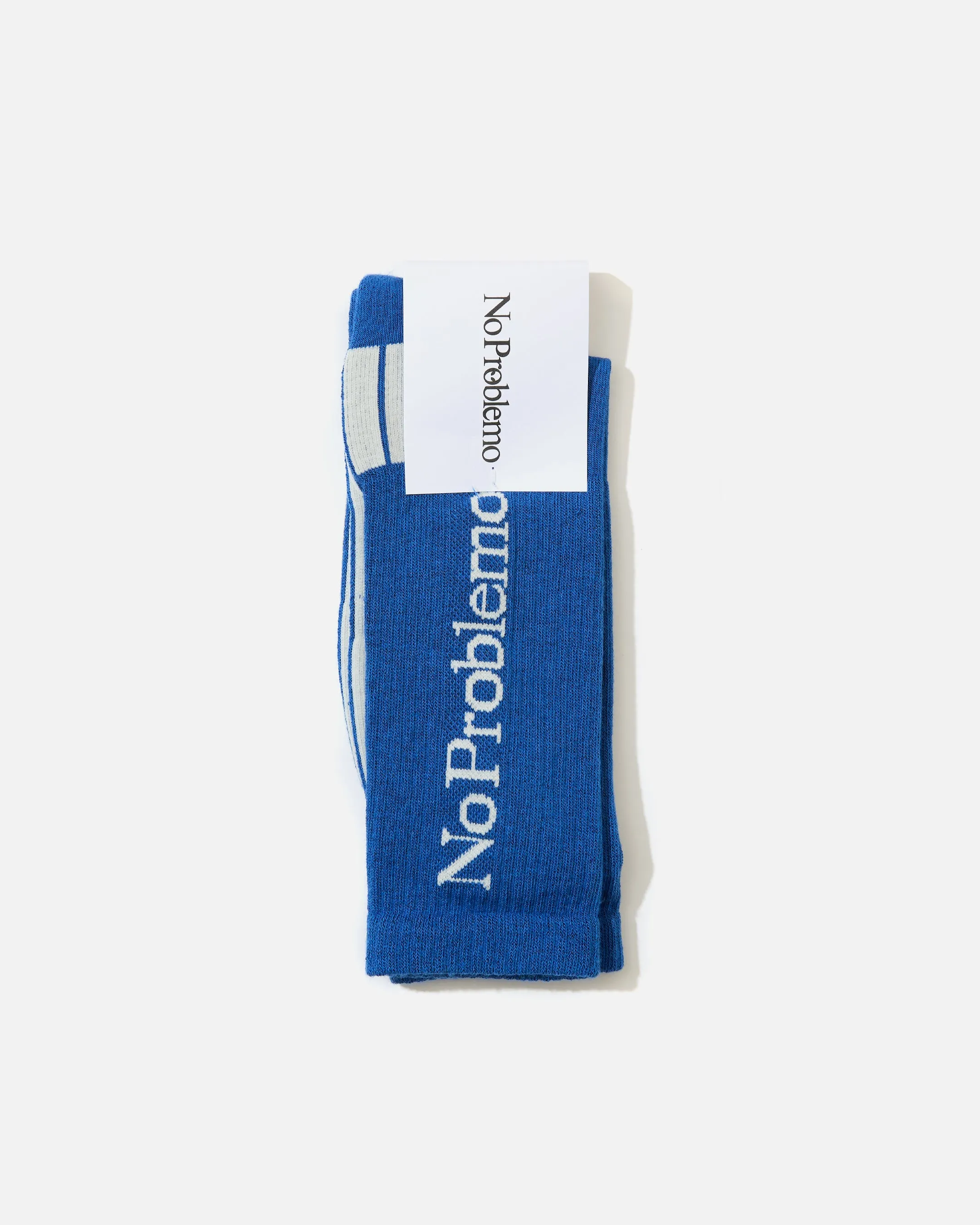 No Problemo Socks - Blue