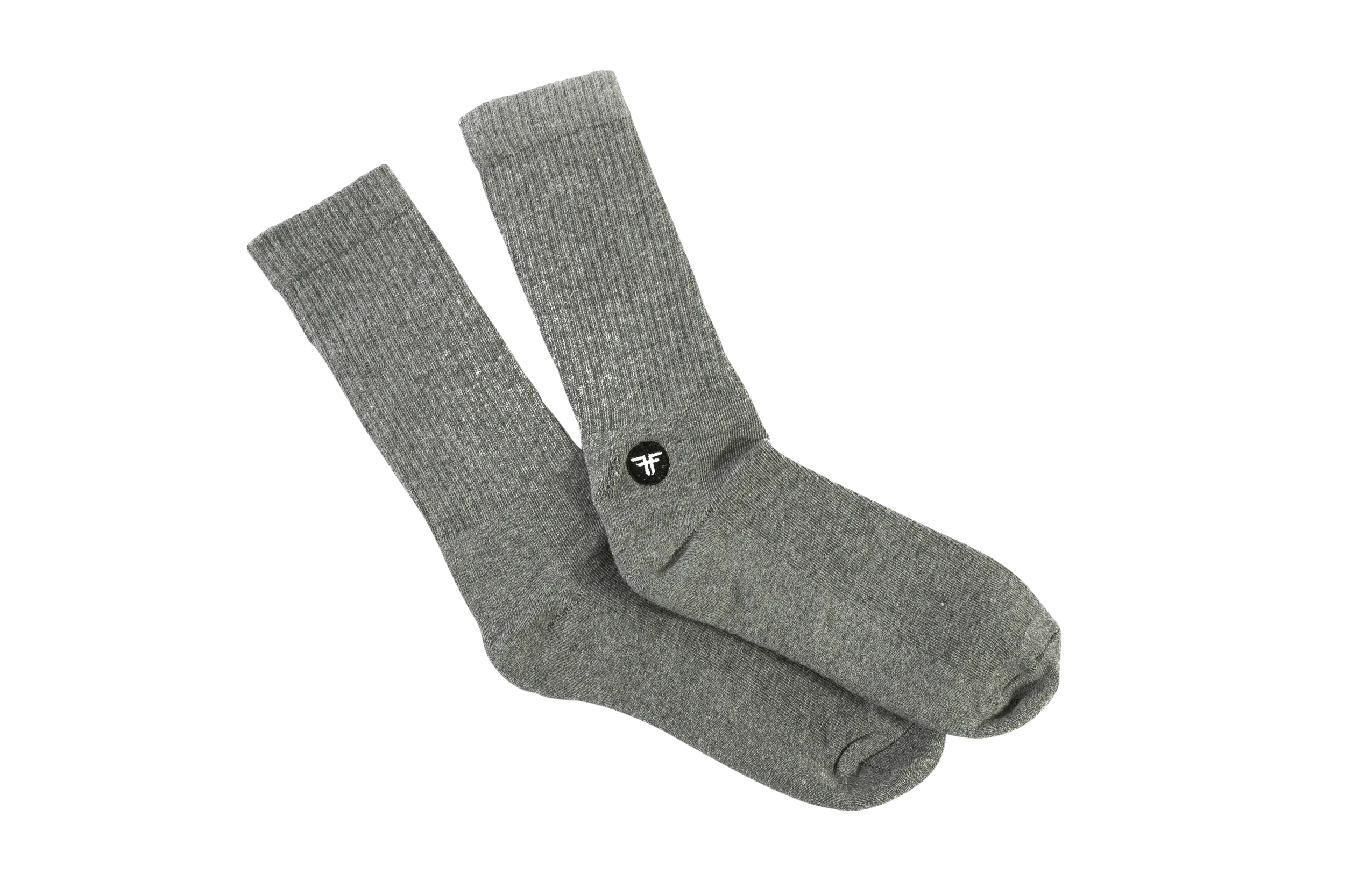 PATCH SOCK HEATHER GRAY