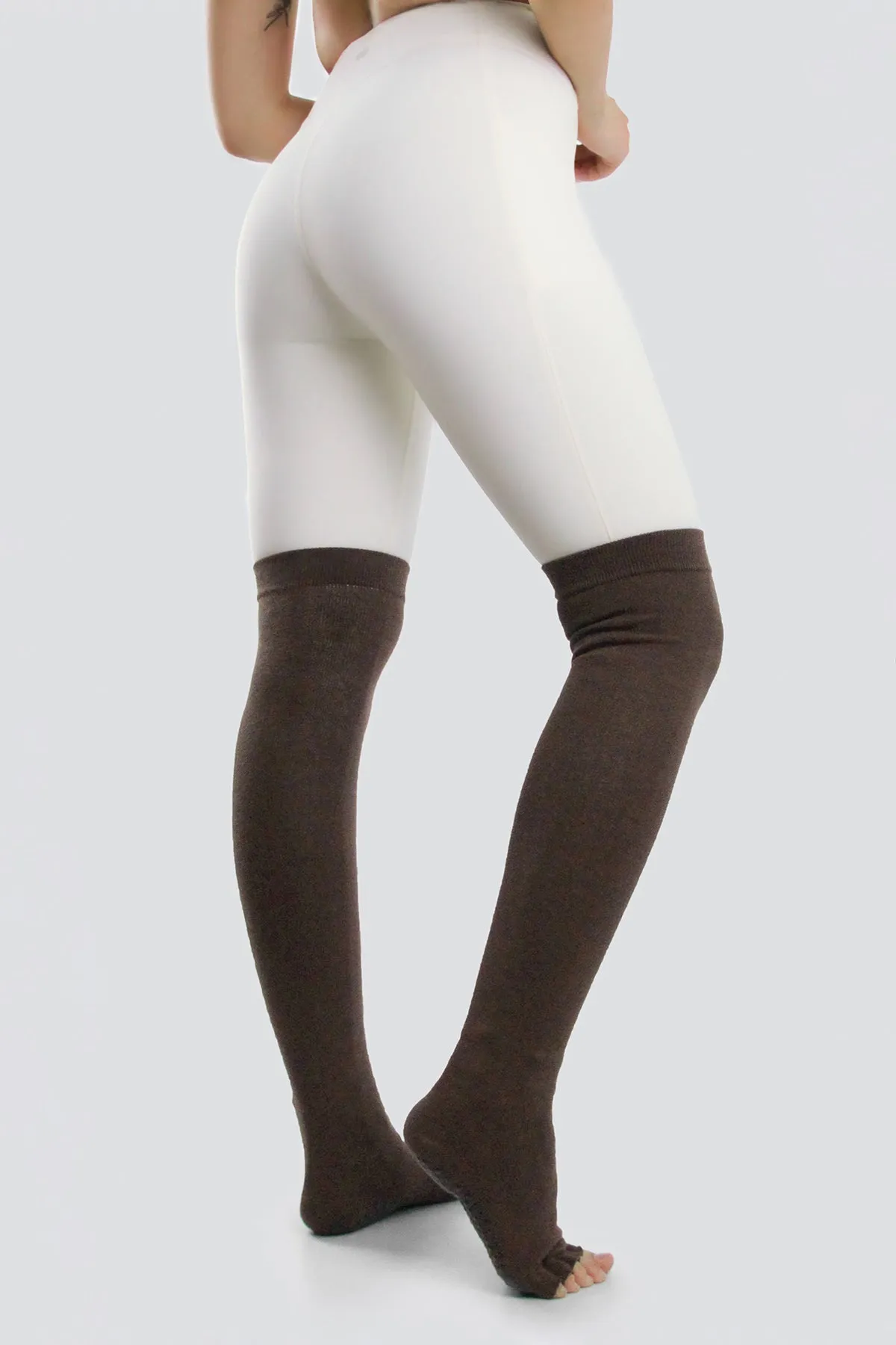 Pilates Anti-slip Over Knee Socks