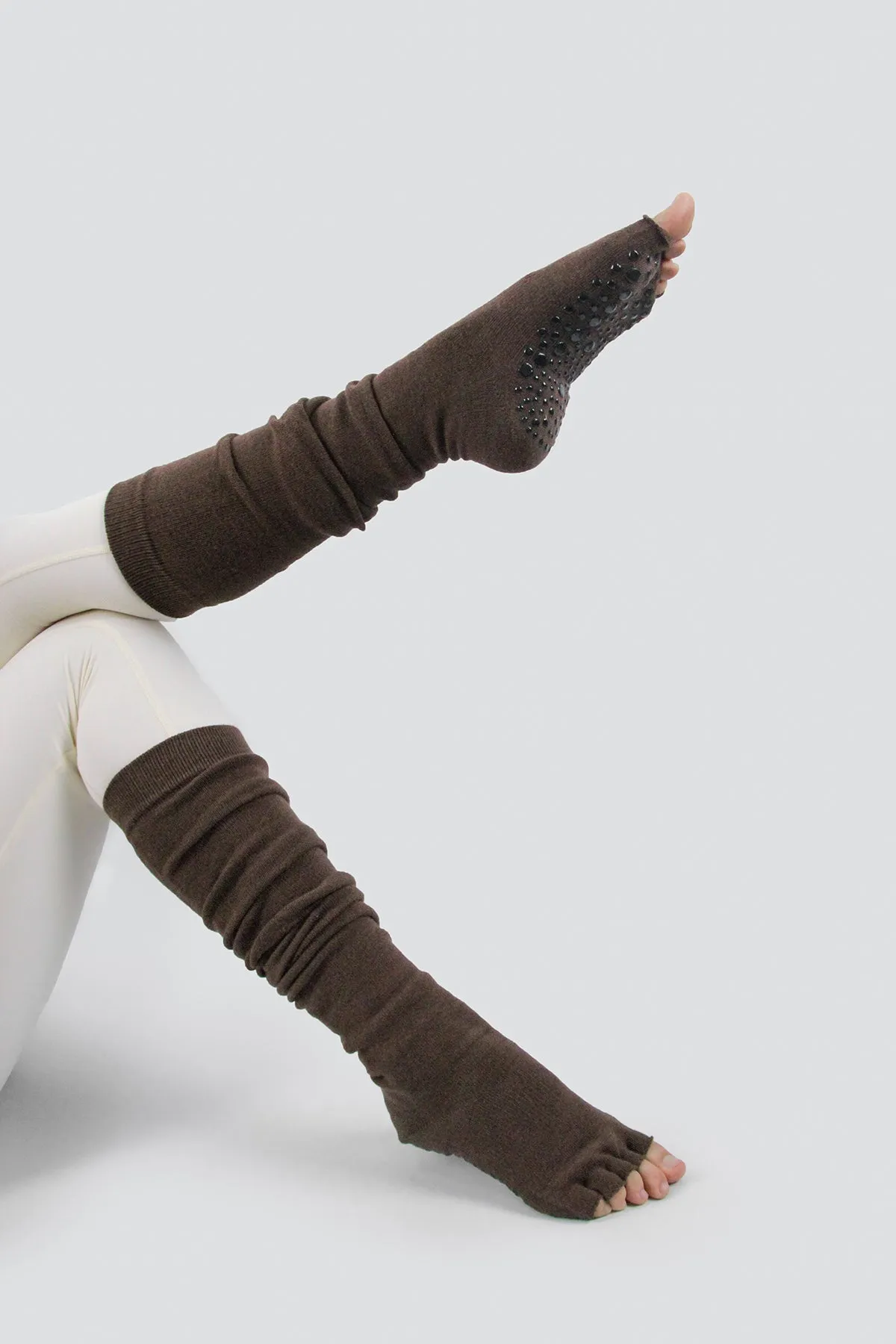 Pilates Anti-slip Over Knee Socks