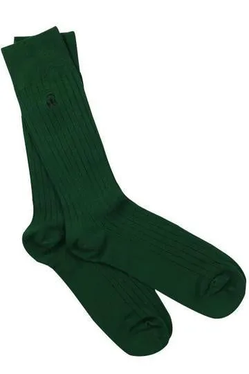 Racing Green Bamboo Socks