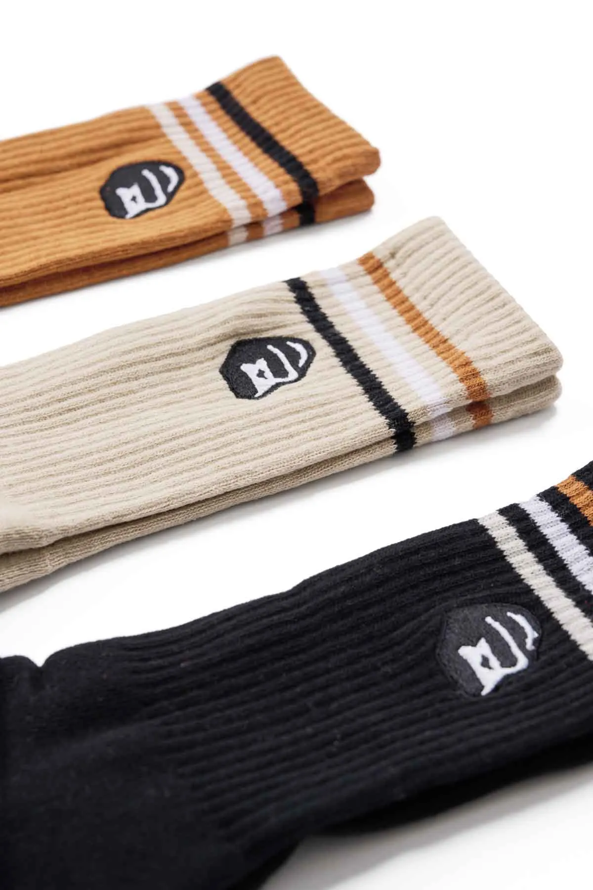 RAIL STRIPE SOCK 3PACK