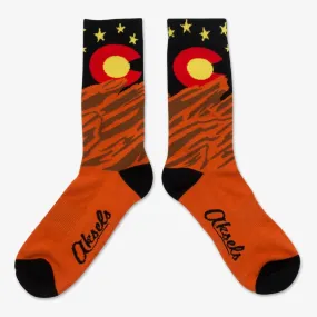 Red Rocks Colorado Socks