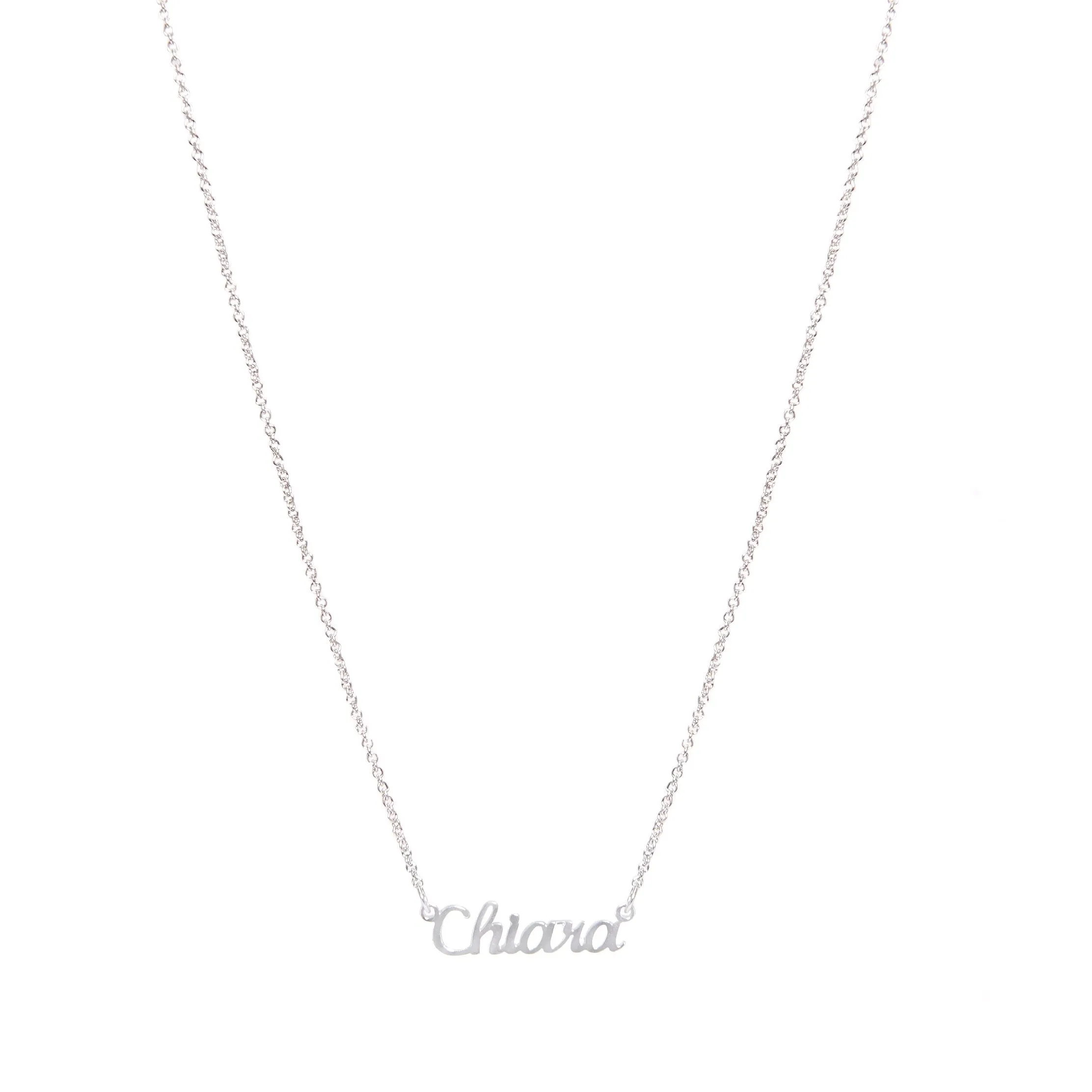 Silver Name Necklace