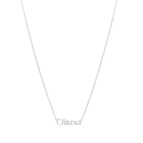 Silver Name Necklace