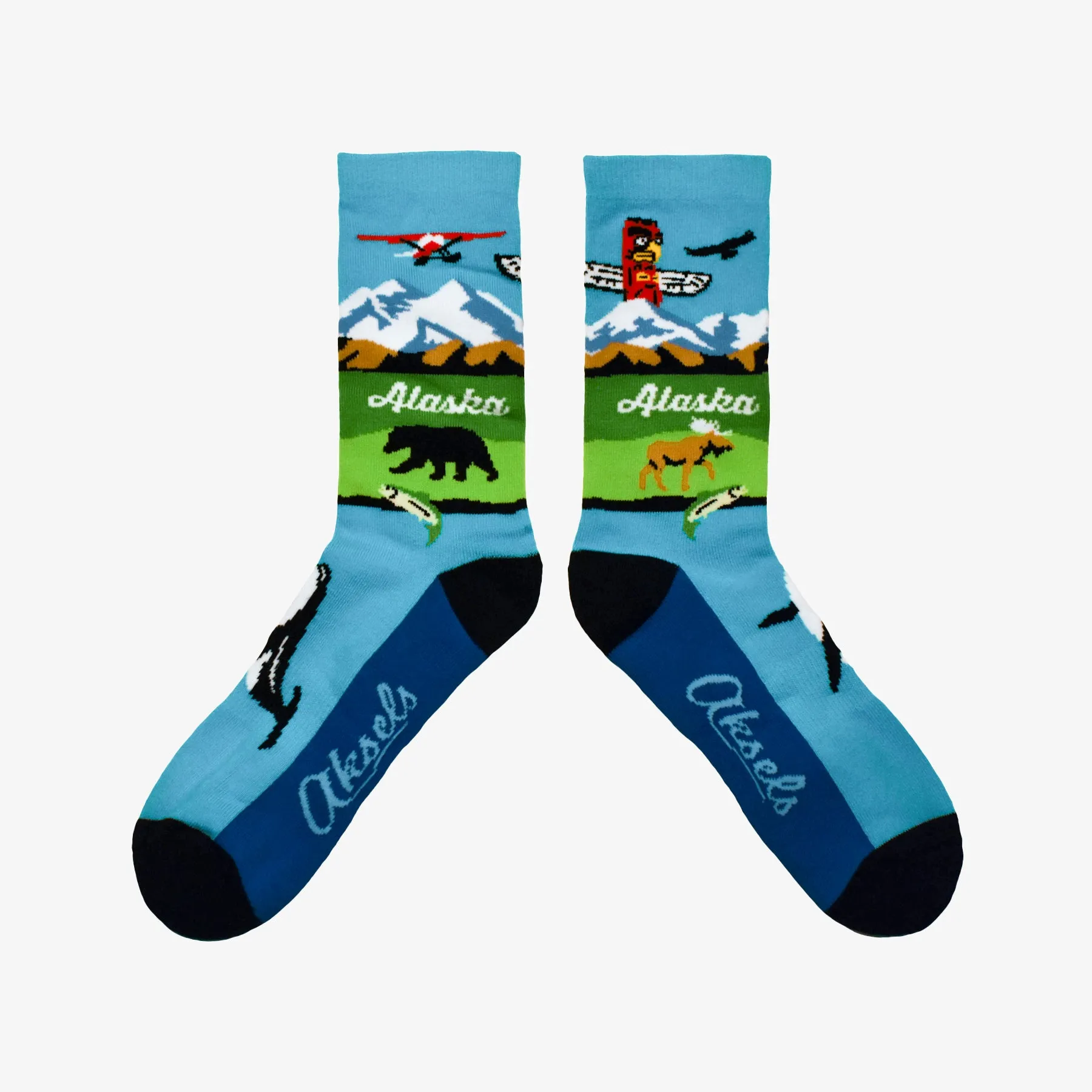 Summit Explorer Alaska Men's & Women's Crew Socks