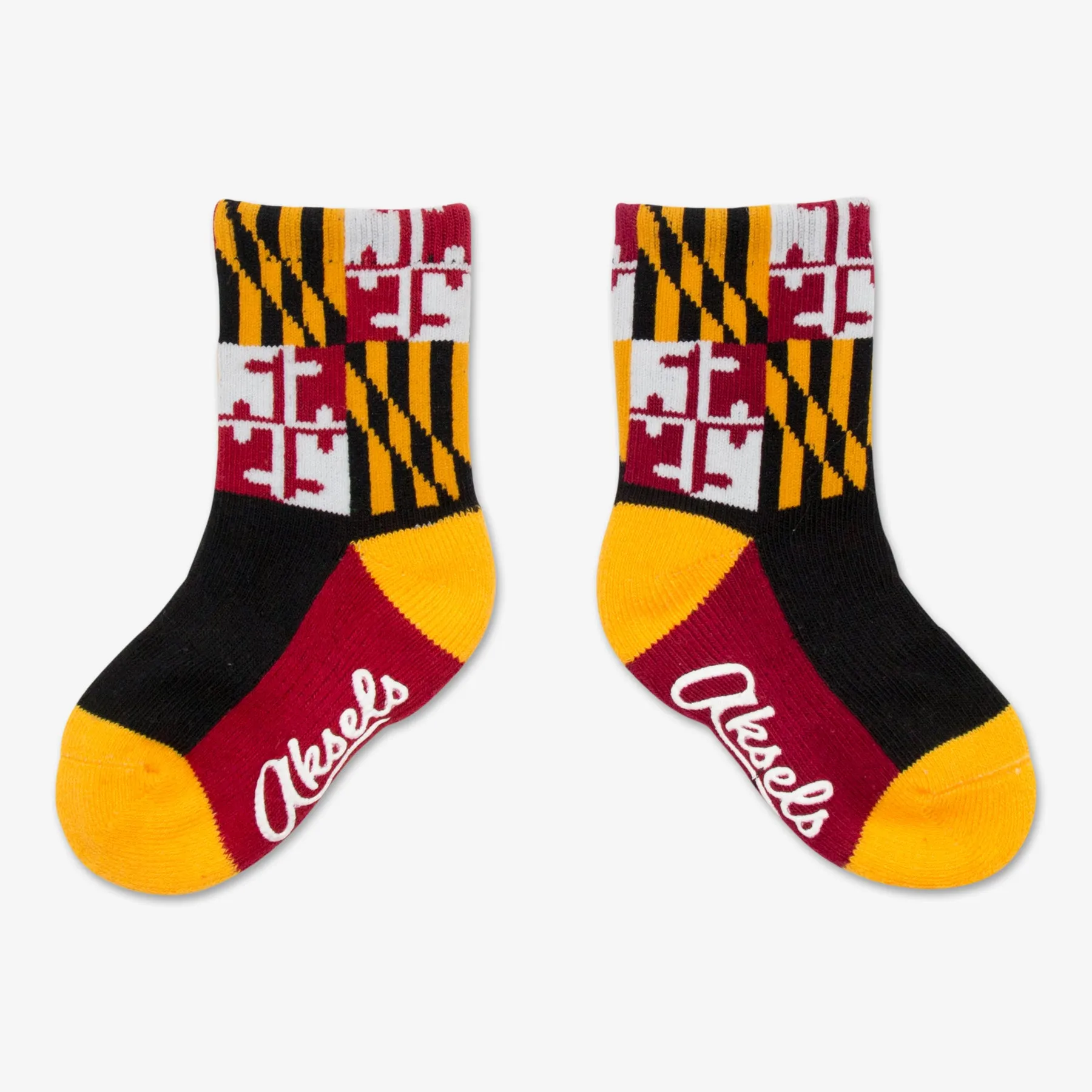 Toddler Maryland Flag Socks