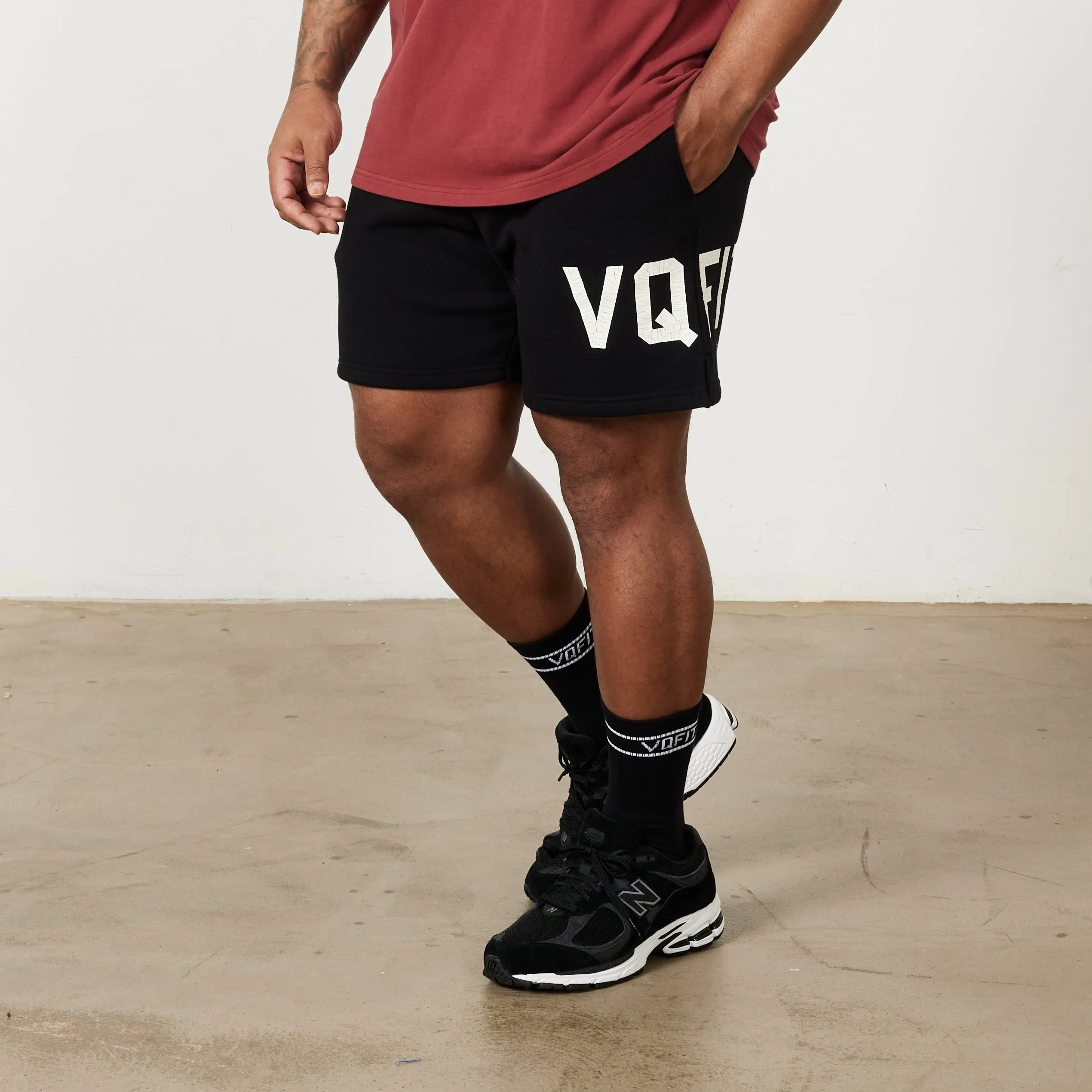 Vanquish Black VQFIT Organic Socks