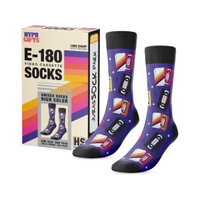 VHS retro dress  socks