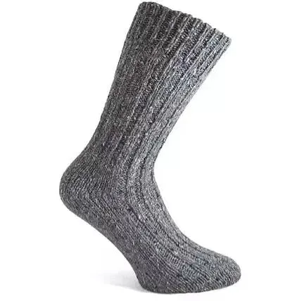 Warm Socks in Grey | Donegal Socks