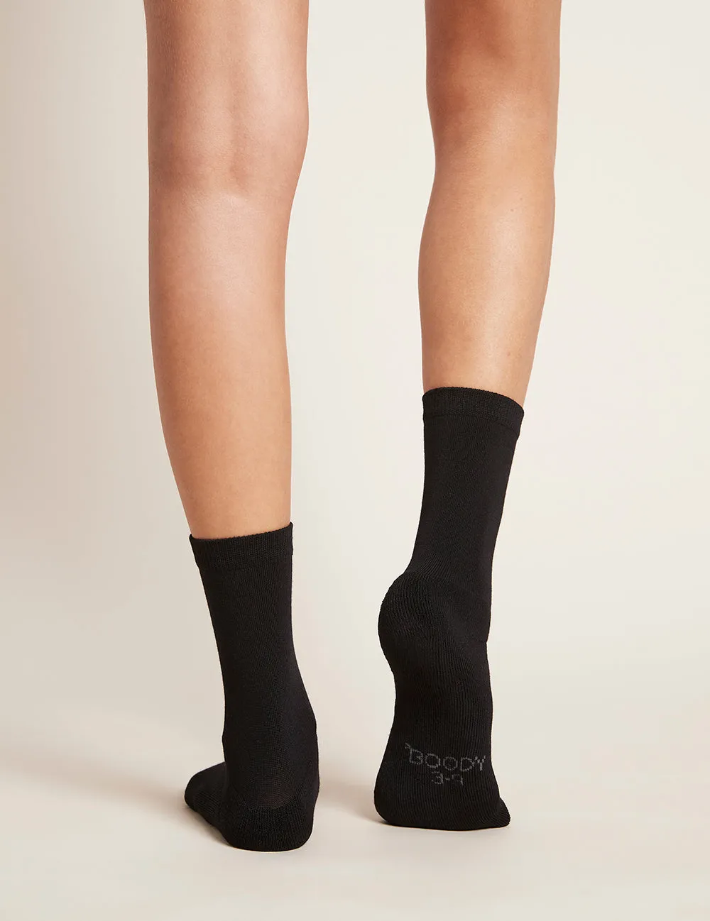 Women's Everyday Crew Socks - Black